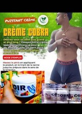 CRÈME BIO DOSE BANGALA BAZOOKA GROSSIR RALLONGE AGRANDIR Bangala 100% AFRICAIN 