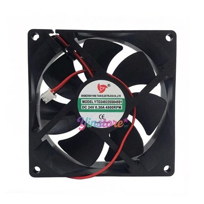 1 Pc. New YTD249225S04501 Cooling Fan 9225 DC24V 0.30A 4500RPM 9CM 2Pin