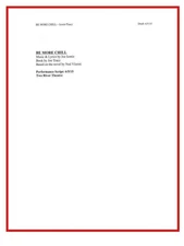 Be More Chill Broadway Musical Script 6/5/15 Two River Theatre