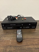 Magnavox ZV427MG9 VCR DVD Player 4 Head Hi-Fi VHS Recorder Combo Black Tested