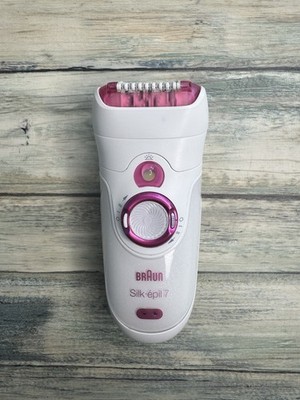 BRAUN SILK-EPIL 7 - Women's Wet/Dry Epilator (Model 7-521) RAZOR