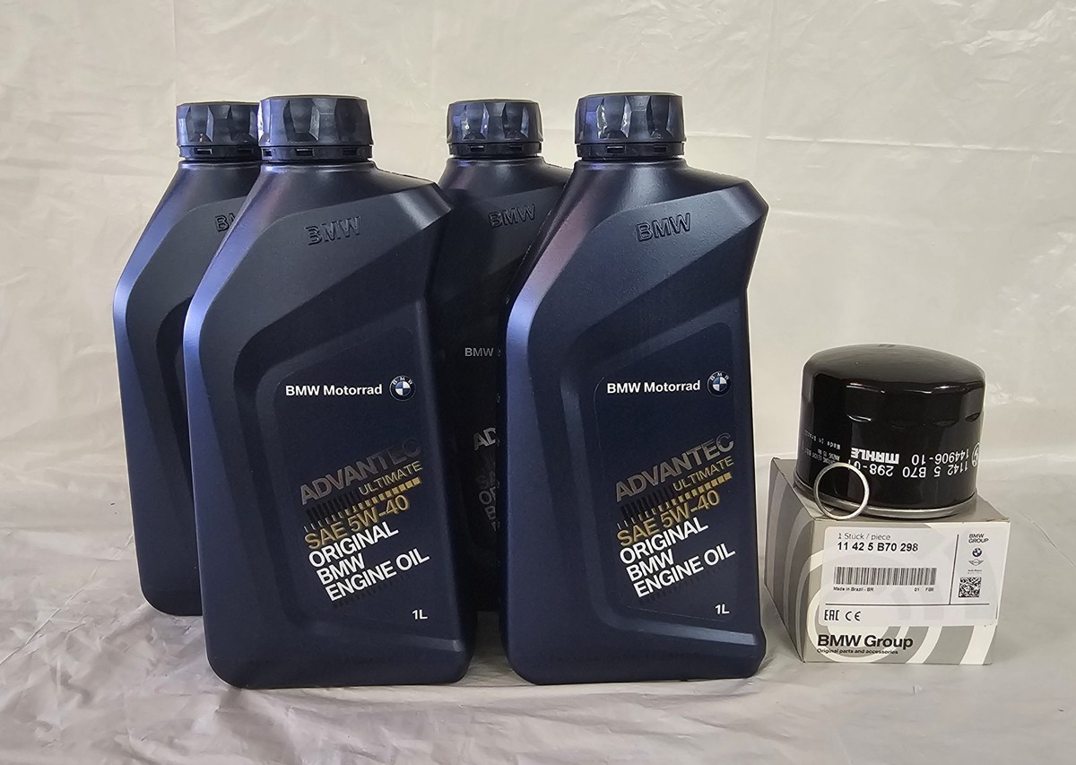 BMW Motorcycle Oil Change Kit - R1250GS/GSA/RT/R/RS - 2019-Up - 5W