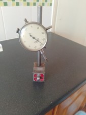 Vintage Eclipse Magnetic Base 903. DTI  Engineers Engineering with clock.