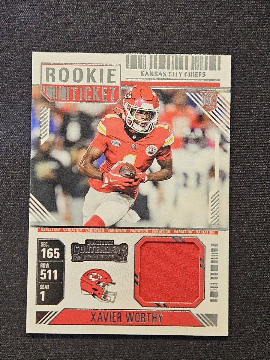 2024 Panini Contenders Rookie Ticket Patch XAVIER WORTHY #RTS-XWY