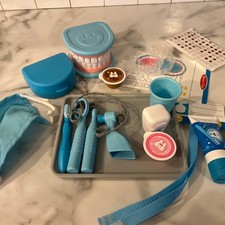 Melissa  Doug Super Smile Dentist Set Incomplete Play Kit Toy Pretend