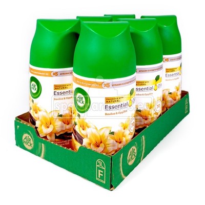 (19 EUR/l) 6x 250 ml Air Wick Freshmatic Raumspray Duft Vanille Orchidee