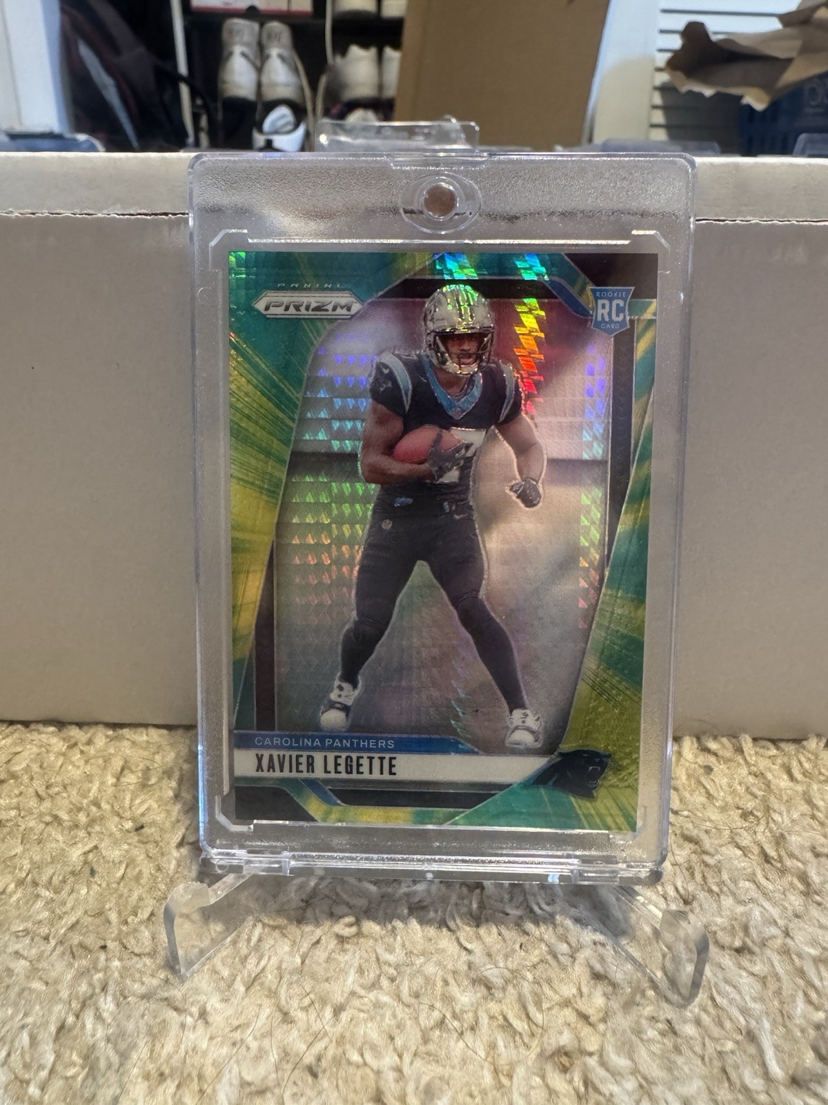 Xavier Legette Panini Prizm #398 Hyper