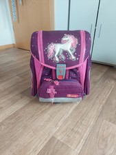 Schulranzen Sport Beutel Set Paket Pink Einhorn Mädchen Mäppchen Turnbeutel