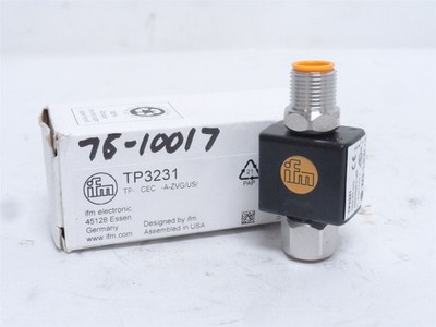 248617 New In Box; ifm TP3231 Evaluation Unit; For Pt100 / Pt1000 Temp Sensor