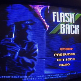 Flashback: The Quest for Identity (Sega Genesis, 1993) CIB Complete - Tested