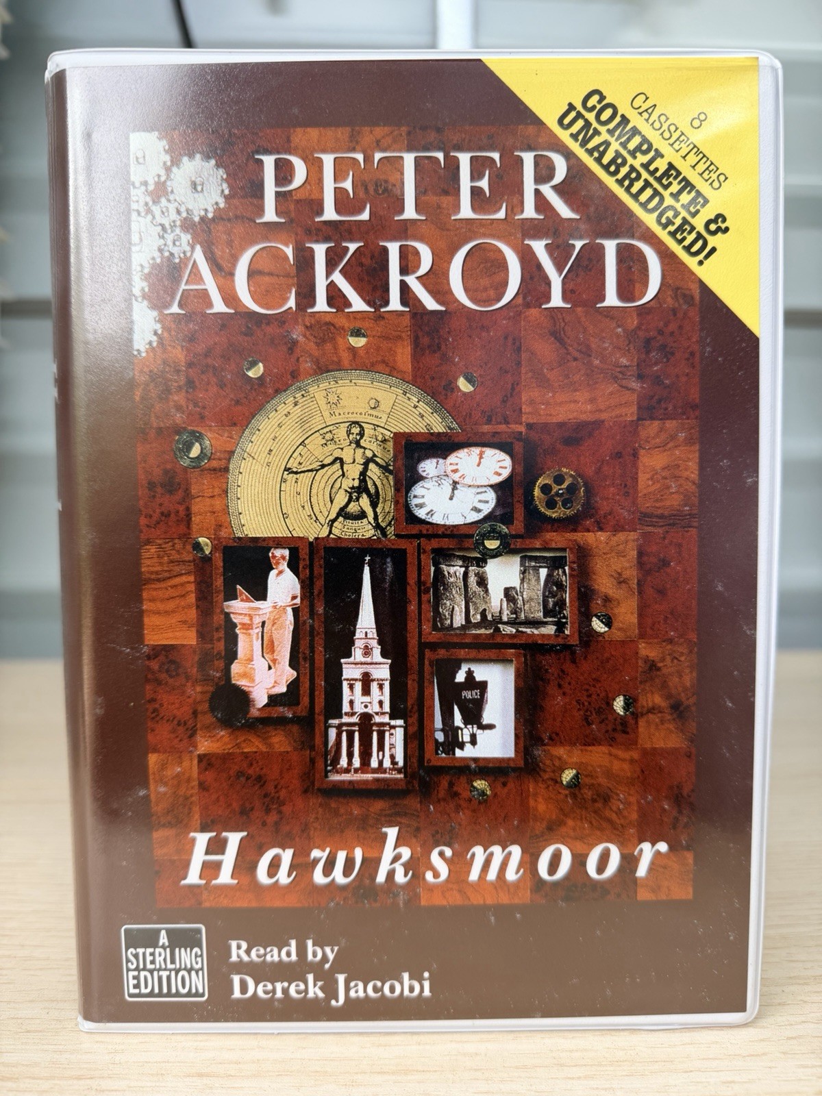Peter Ackroyd Hawksmoor Unabridged Audiobook 8 Cassettes 1999 A Sterling Edition