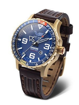 Vostok Europe Expedition North Pole Automatikuhr 597B730-LSB   47 mm, 20 ATM, Le