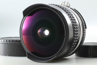 [ Near MINT w/Cap ] Nikon Ai-s Fisheye Nikkor 16mm f/2.8 MF Wide Lens From JAPAN