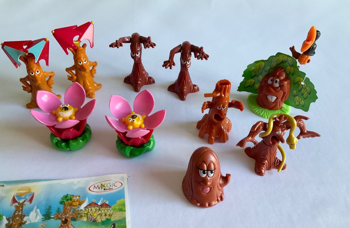 Ferrero Kinder Surprise Toys Funny Castle Magic Forest Lot Mini