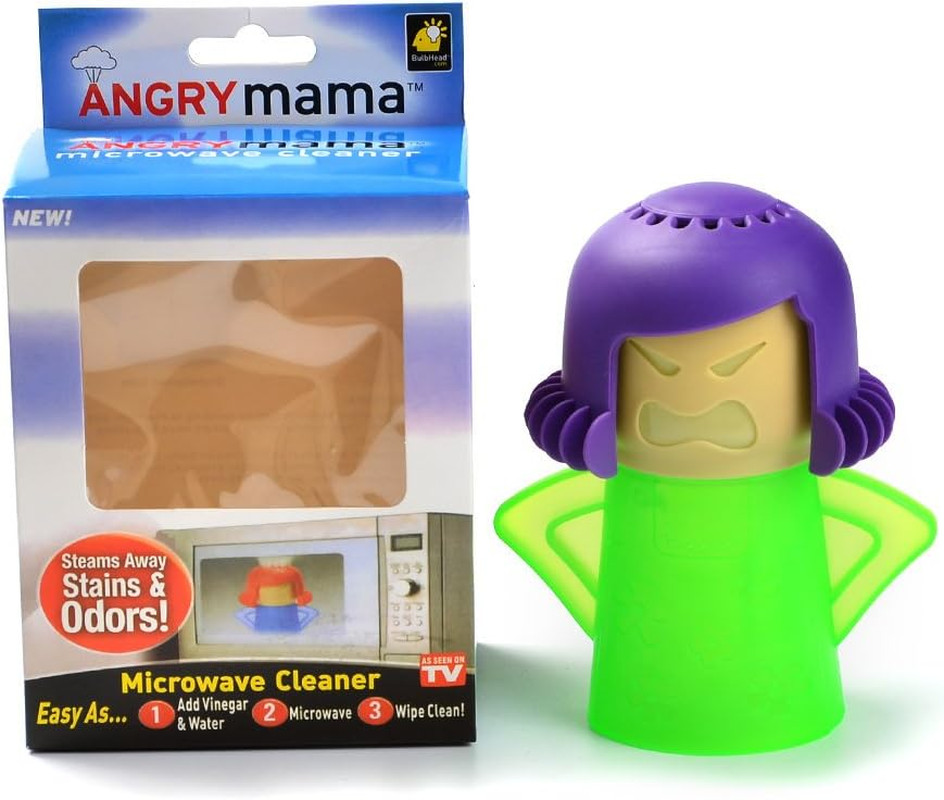 Angry Mama Creativo Steam Cleaner - Pulizia Microonde Ecologica 100%