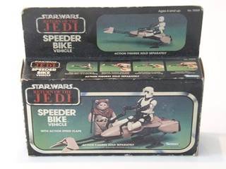 Boxed & Complete SPEEDER BIKE Star Wars ROTJ Original 1983 VINTAGE Kenner RETRO