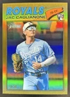 2026 Topps Heritage Jac Caglianone Chrome RC Gold Refractor Rookie #/50 Royals
