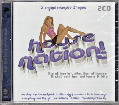 HOUSE NATION ,Terry/Orbital/Vega..,2CD VARIOUS, Neu/OVP