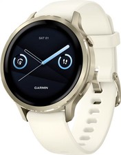 Garmin - Venu 4 GPS Smartwatch 41 mm Fiber-reinforced polymer - Lunar Gold - ...