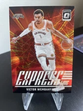 2024-25 Donruss Optic Victor Wembanyama Express Lane White Velocity /59 SP