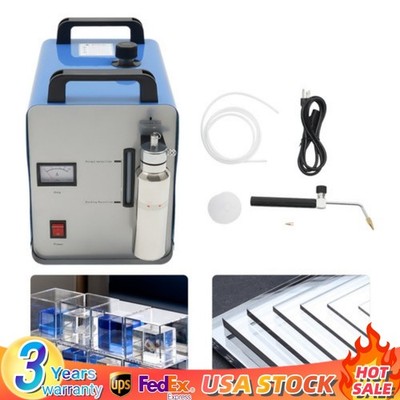 300W 75L Oxygen Hydrogen Water Flame Torch Polisher HHO Acrylic Welding Machine