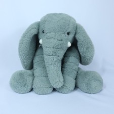 Animal Adventure Sitting Gray Elephant 12" Plush Stuffed Animal 2019