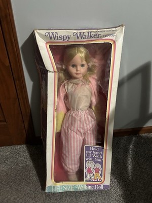 1950s Wispy Walker Doll, The Doll Is In Great Condition Box Not So Much.