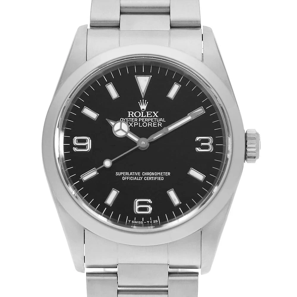 Rolex — ROLEX Explorer I (exclusive to overseas sales) 14270 black W Number second h...
