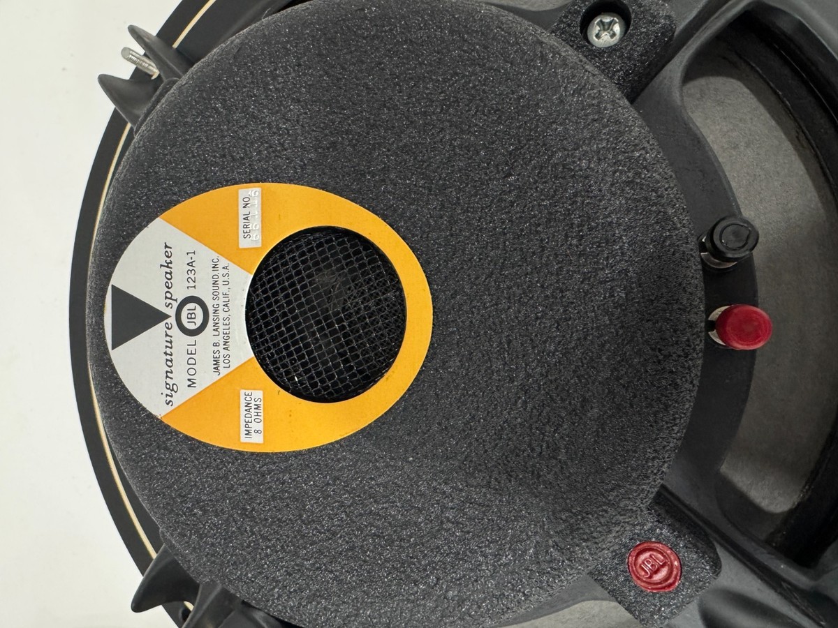 JBLD123 アルニコ　スピーカー 貴重! JBL 123A-1 ペア アルニコ スピーカー 12インチ 【公式通販】