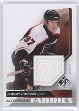 2014-15 SP Game Used Authentic Fabrics Jeremy Roenick #AF-JR HOF 0v1