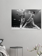 Muhammad Ali vs Joe Frazier Thrilla in Manila 1975 Boxing Poster