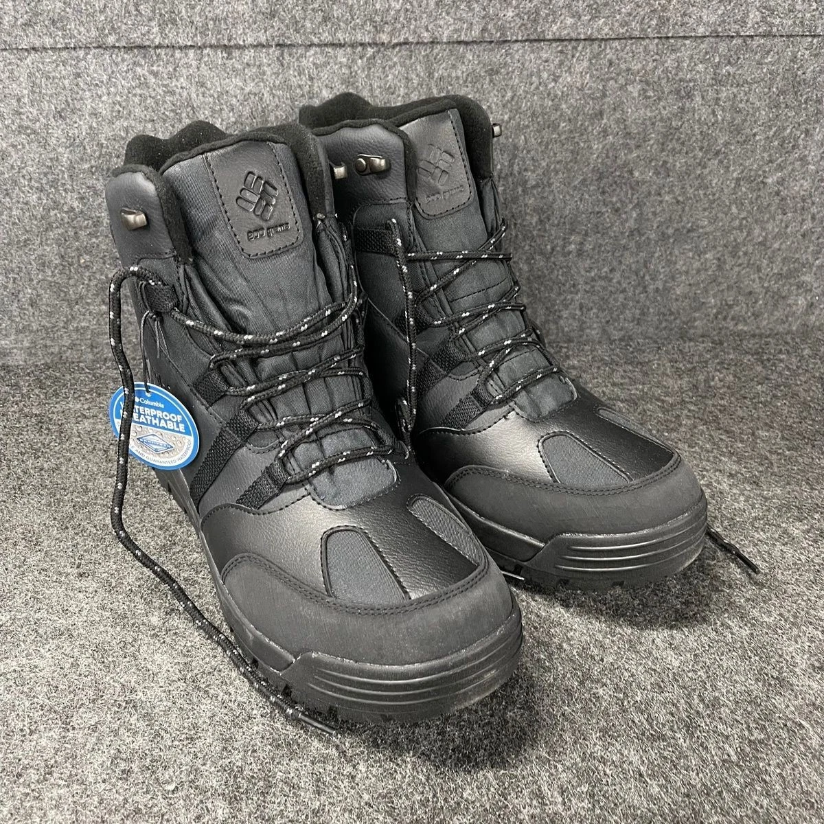 COLUMBIA Kodiak Pass Winter Boots Men's Size US 11.5 Black/Graphite
Opens in a new window or tab