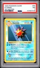 1999 POKEMON GAME BASE SET SHADOWLESS STARMIE 1ST EDITION #64 PSA 7