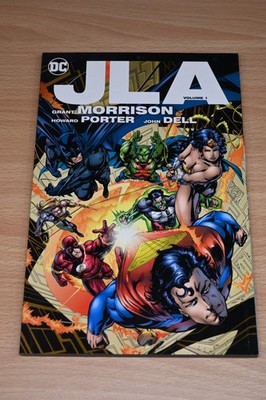 B) DC Comics JLA: JLA by Grant Morrison Volume 1 (TPB, 2008)