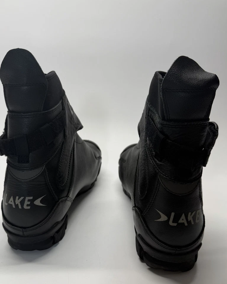 Lake MXZ303 Winter Cycling Boots Men 13W / EU47 BOA Vibram SPD Black Clean - Image 4 of 4