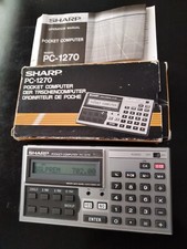 Sharp Pocket Computer PC-1270 Works