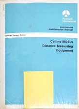 COLLINS 860E-5 Distance Measuring AVIONICS Component Maintenance Manual Rockwell