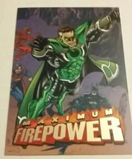 1996 Fleer SkyBox DC Outburst Maximum Fire Power Card #17 of 20 Parallax
