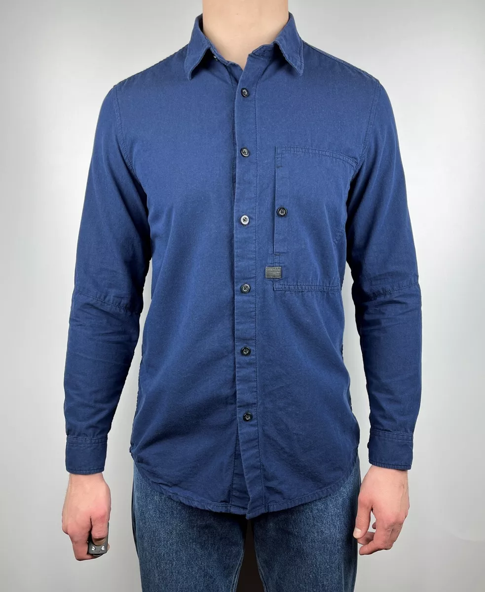 G star navy blue clearance shirt
