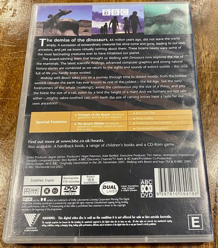 Walking With Beasts - The Complete Series (DVD, R4, 2002) Free Postage - Picture 2 of 4