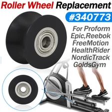 Roller Wheel 340773 for Epic FreeMotion HealthRider Proform NordicTrack GoldsGym