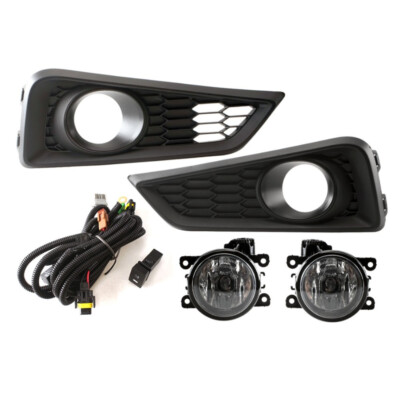 Fog Lamp Assembly 4300K Fog Lamp Light Lamps Kit for  City 2015-2017