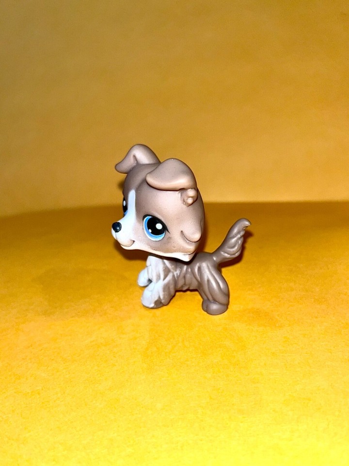 Lps #67 Littlest Petshop Original Authentique Chien Colley Dog Collie