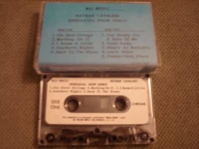 MEGA RARE PROMO Nathan Cavaleri 94 DEMO CASSETTE TAPE Michael