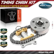 Camshaft Adjuster+Timing Chain+Tensioner Kit for Audi A3 TT VW Jetta Passat 2.0L