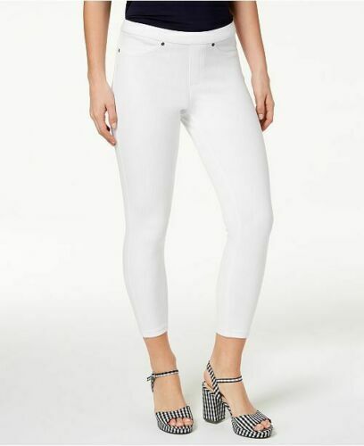 Original Denim Capri Leggings White 