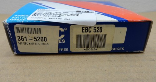 NEW EBC 520 BRAKE SHOE MTV-361-5200 FOR YAMAHA YFM 350 - Picture 5 of 5