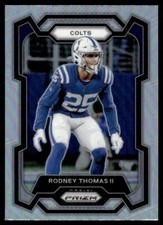 Rodney Thomas II Silver Prizm 2023 Panini Prizm #130 NFL Card Indianapolis Colts