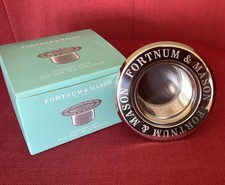 FORTNUM & MASON LONDON TOP HAT COLINO DA TÈ IN ACCIAIO INOX