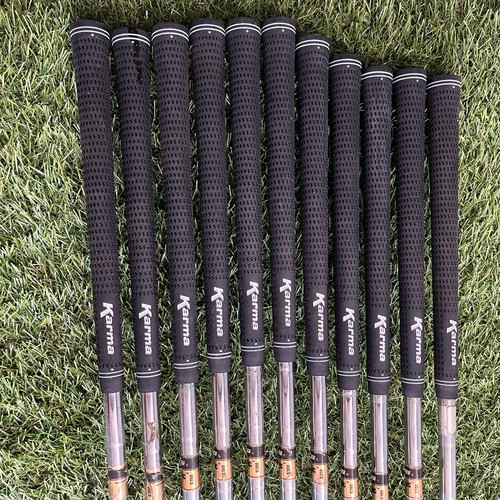 Tommy Armour Silver Scot 986 Tour Iron set 1-SW Stiff s300 Steel New Grips - Picture 9 of 9